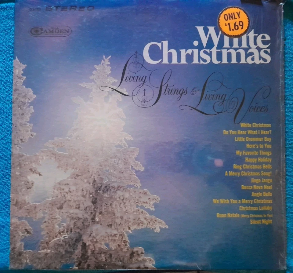 White Christmas- Living Strings and Living Voices  Vinyl 1968  RCA  CAS-2258 Foto 1 de 1