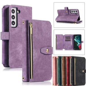 For Samsung S25 A15 A26 A16 A06 A36 A56 A35 Doka Zipper Wallet Case Phone Cover - Photo 1/18