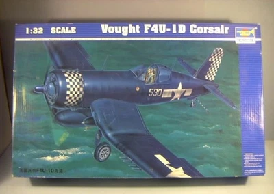 Kit Modelo Trompetista, Vought F4U-ID Corsair, Escala 1:32, Avión de Combate Segunda Guerra Mundial, 2003 Foto 1 de 4