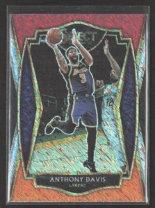 2020-21 Select Anthony Davis #155 Red White Orange Flash Los Angeles Lakers - Picture 1 of 2
