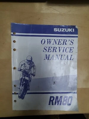Suzuki RM 80 1999 Owners Service Manual - Image 1 of 4
