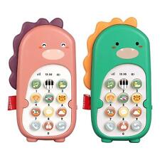 Baby Pretend Phone Play Phone Interaktives Spielzeug für Babys ab 6 Monaten,