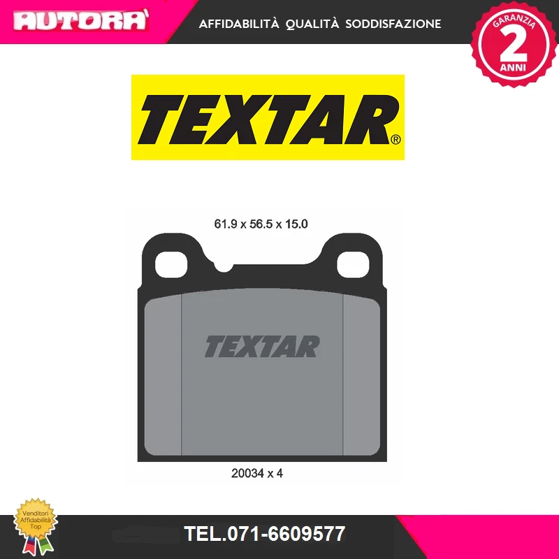 Kit pastiglie freno a disco (MARCA-TEXTAR).. Foto 1 de 1