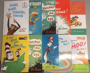 Random Lot of 10 LARGE Dr. Seuss Books Hardcover - Picture 1 of 1