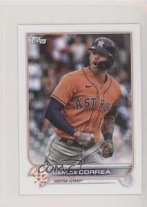 2022 Topps Mini Carlos Correa #405