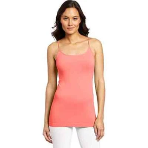 Skinny T-Shirts Damen Basic Cami Farbe Melone Einheitsgröße (0-14) - Bild 1 von 2