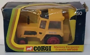 Vintage 1973 Mettoy Corgi Massey Ferguson Tractor MF50B - Picture 1 of 6