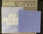 3 albums Bundle: Seventeen Kpop- Attacca-Sector 17- BSS Second Wind- NO PCS