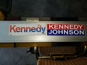 Kennedy Johnson Autoaufkleber - Bild 1 von 9