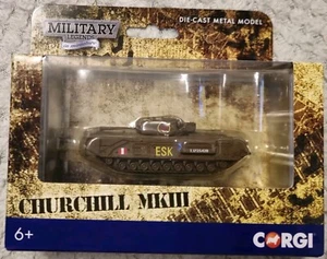 Corgi Churchill MkIII 6th Scots Guards 1943 Military Legends Model Tank - Picture 1 of 1