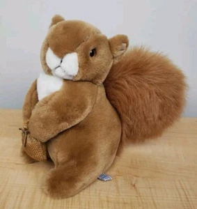 Peluche vintage Eden Beatrix Potter ardilla nuez marrón cola grande tupida - Imagen 1 de 15