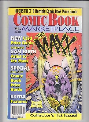 Comic Book Marketplace #1 VG Sam Kieth Interview The Maxx Overstreet Guide • 23.93$