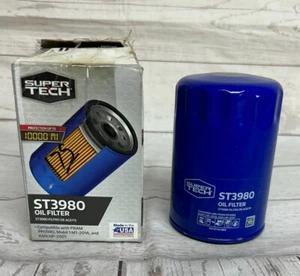 New Old Stock Super Tech ST3980 Oil Filter (open box) Damaged Box - Picture 1 of 10