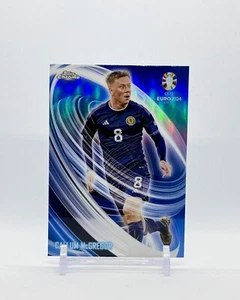 2024 Topps Chrome Euro #NN3 Callum McGregor Neon Nations - Picture 1 of 2