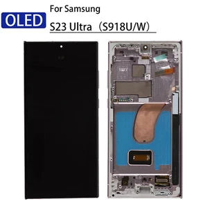 New Small OLED For Samsung Galaxy S23 Ultra S918U/W Display LCD Screen Assembly - Picture 1 of 9