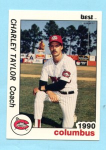 1990 Minor League Cards  # 21 Charley Taylor -- Columbus Mudcats -- Box 151