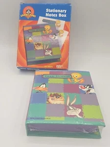 Nuevo Antiguo Stock Looney Tunes Caja de Notas Estacionarias 200 Hojas ¡Raro! Twenty Bugs Taz - Imagen 1 de 9