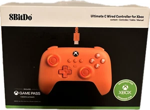 8BitDo Ultimate C Wired Controller for Xbox with Fire Ring Hall Effect Joysticks - Picture 1 of 2