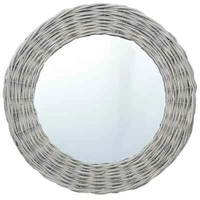 Mirror 31.5" Wicker vidaXL - Image 1 of 4