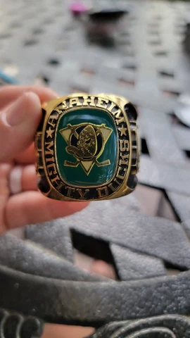 Anaheim Mighty Ducks Balfour Oversized Championship Ring Cover