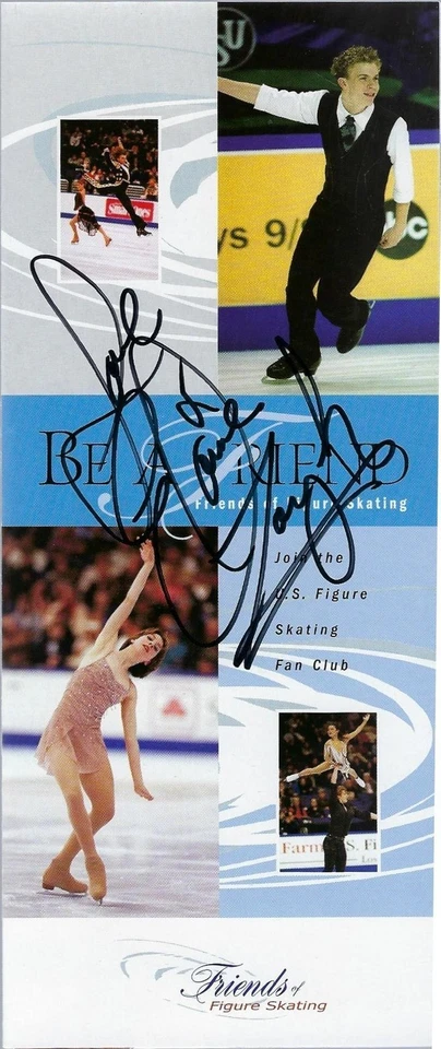 SARAH HUGHES PATINAJE ARTÍSTICO ORO OLÍPICO AUTÓGRAFO CON CERTIFICADO DE AUTENTICIDAD EN AMIGOS DEL PATINAJE Foto 1 de 1