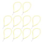 10 Pieces Ribbon Choker Necklace Cords Jewelry Findings for DIY Jewelry Making