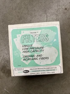 Pallflex Filters; Unique Low Pressure High Capacity; 83mm 100 Circles - Picture 1 of 2