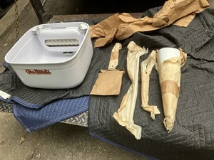 Antigua lavadora escurridora de gasolinera de servicio de un minuto (bomba) NOS de colección - Imagen 1 de 24