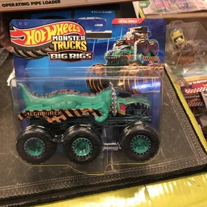 Hot Wheels Monster Trucks Big Rigs “Mega-Wrex” Tow Truck ( T 5 ) - Picture 1 of 2