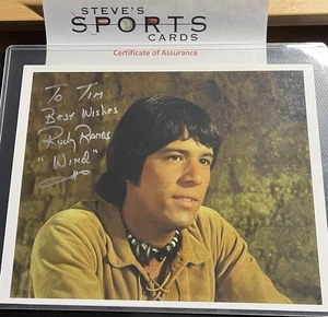 Fotografía firmada por Yellowstone Rudy Ramos alias Wind 8,5x11 con certificado de autenticidad y cargador superior - Imagen 1 de 5