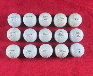 15 Titleist ProV1 neuwertige gebrauchte Golfbälle 5A AAAAA - kostenloser Versand!!! - Bild 1 von 2