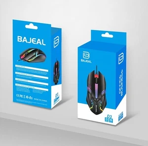 Souris de jeu filaire USB haute performance avec boutons �� clic silencieux 1600 - Bild 1 von 29
