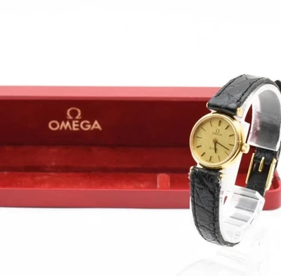 Reloj para mujer [casi como nuevo con caja] OMEGA De Ville Cal.625 511.0565 34 mm esfera dorada Foto 1 de 4