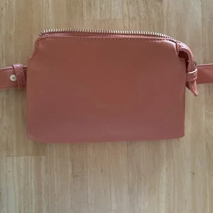 Pink Salmon Mini Leather Fanny Pack   By  A  New Day  7.5”x5.5” - Picture 1 of 3