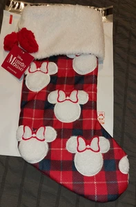 New St. Nicholas Square Disney Minnie Mouse Christmas Stocking -5339 - Picture 1 of 5