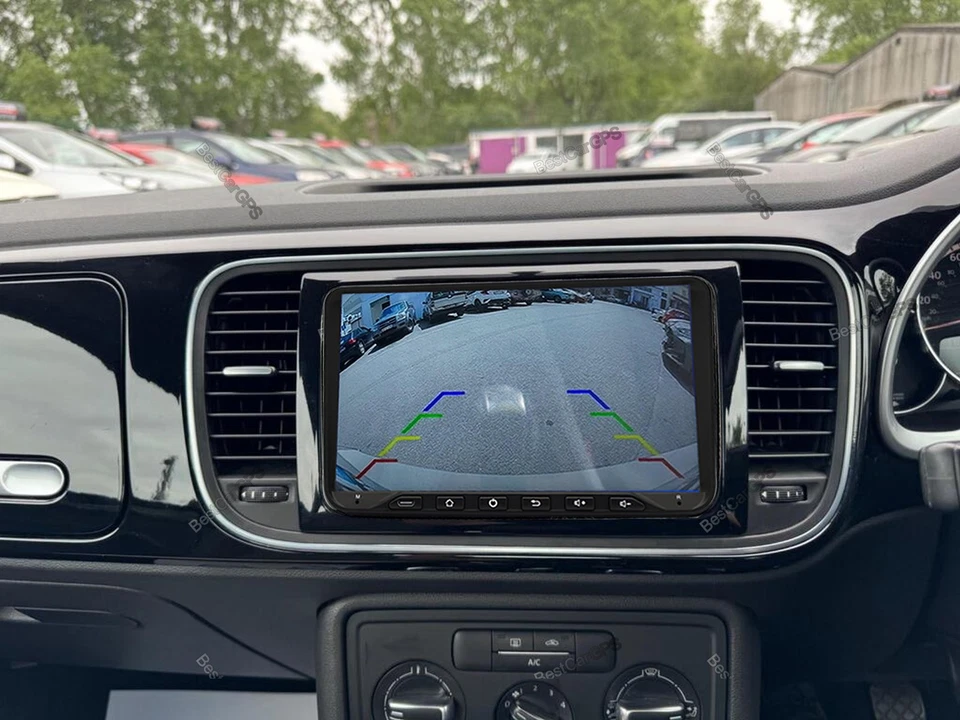 64G Android Auto CarPlay Car Stereo GPS WiFi Sat Nav 9" For VW Beetle 2011-2015 - Image 1 of 4