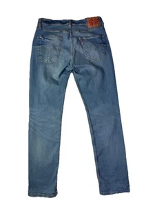 Pantalones de mezclilla Levis 514 premium para hombre calce recto elásticos azules 32x32 - Imagen 1 de 8