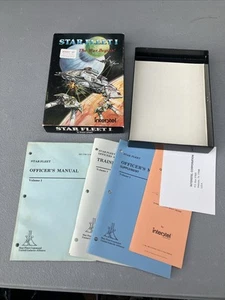 Star Fleet 1 The War Begins Atari ST - Box And Manual Only - Picture 1 of 5