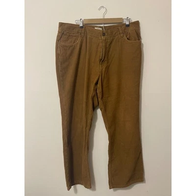 Pantalones de Pana Bob Timberlake Cintura Tostada 40X30 Pierna Recta Informales Preppy Oficina Foto 1 de 4