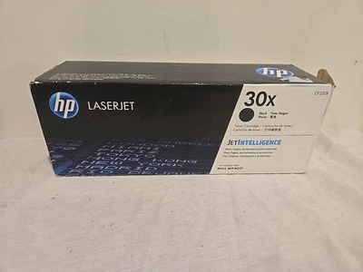 Genuine HP 30X Black LaserJet Pro Toner Cartridge CF230X OPEN BOX OEM M203  - Image 1 of 4