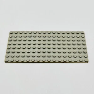 Vintage Lego 3865 8x16 Base Plate - Light Grey Lot 2 - Picture 1 of 1
