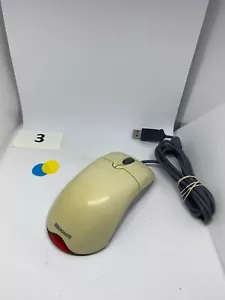 Microsoft Optical USB and PS/2 Compatible Wheel Mouse X08-71118 Tested & Working - Picture 1 of 3