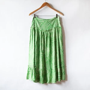 Band of the Free Hippie Festival Tiered Maxi Skirt NWT XS - Picture 1 of 11