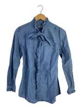 KAPITAL Long Sleeve Shirt 1 Cotton Solid Color EK-994