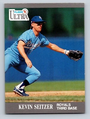 Kevin Seitzer 1991 Ultra #155 Kansas City Royals - Image 1 of 2