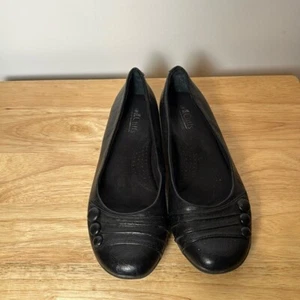 Cliffs by White Mountain Black Comfortable Ballet Flats Business Casual size 8.5 - Picture 1 of 7
