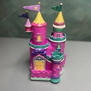 Polly Pocket Style 1995 Trendmasters Starcastle Vanity Salon Pink Fairy Castle - Picture 1 of 7