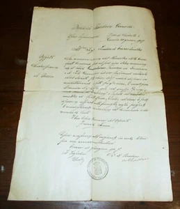 PARTECIPAZIONE DI DECESSO Comunicazione morte soldato Prima Guerra Mondiale 1917 - Picture 1 of 2