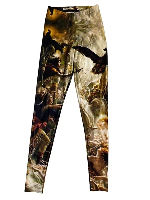 Black Milk Womens Leggings XS Graphic Greek Mythology Fun Unique - Image 1 of 4