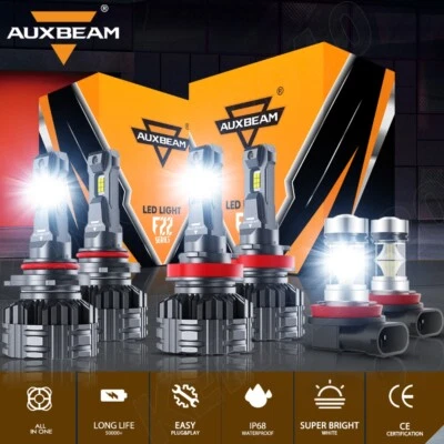 Faro LED alto bajo niebla 6x para Chevrolet Equinox 2010-2017 Sonic 12-16 Canbus Foto 1 de 4